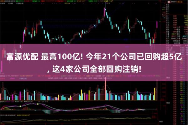 富源优配 最高100亿! 今年21个公司已回购超5亿, 这4家公司全部回购注销!